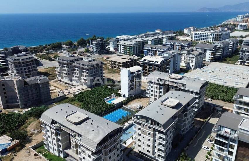 شقق في مجمع من 3 بنايات مع وسائل الراحة في ألانيا