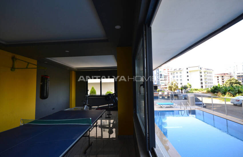 Furnished Flat with City and Mountain View in Alanya Mahmutlar 12