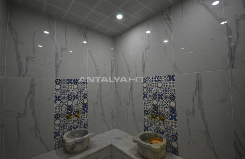 Furnished Flat with City and Mountain View in Alanya Mahmutlar 15