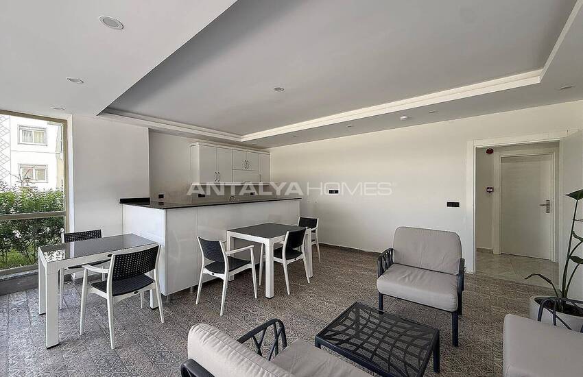 Appartement Prêt Dans Un Complexe Avec Piscine À Alanya Avsallar 9