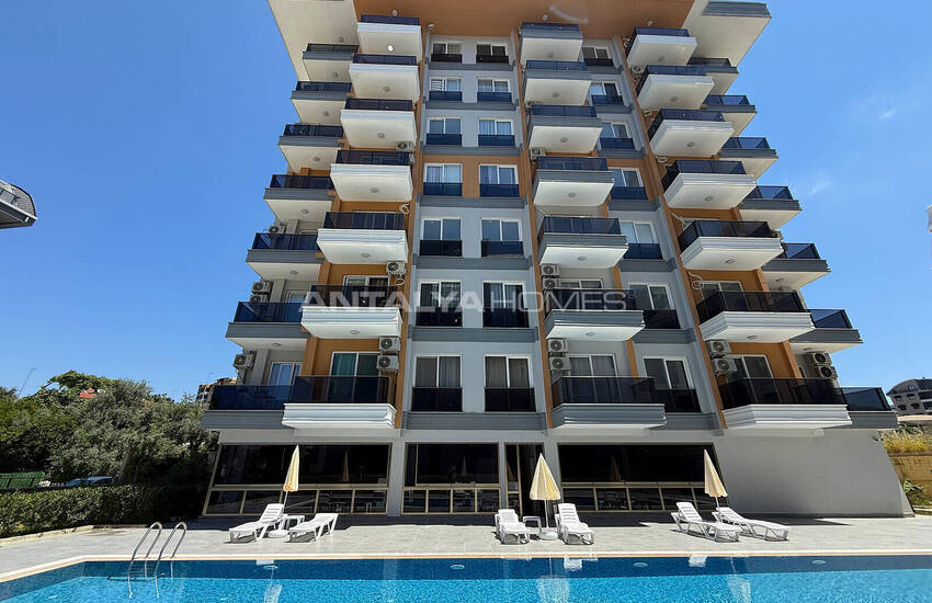 Appartement Prêt Dans Un Complexe Avec Piscine À Alanya Avsallar 5