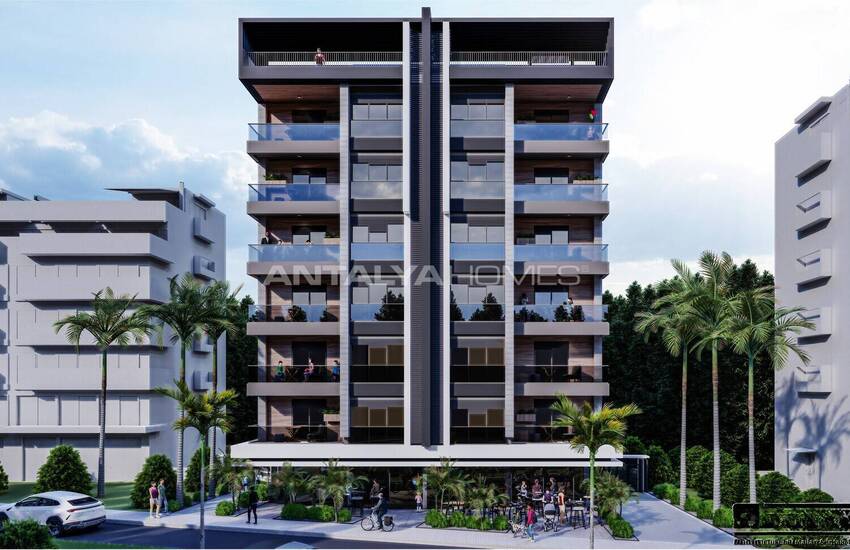 Gloednieuwe Appartementen Vlakbij De Zee In Muratpasa Antalya