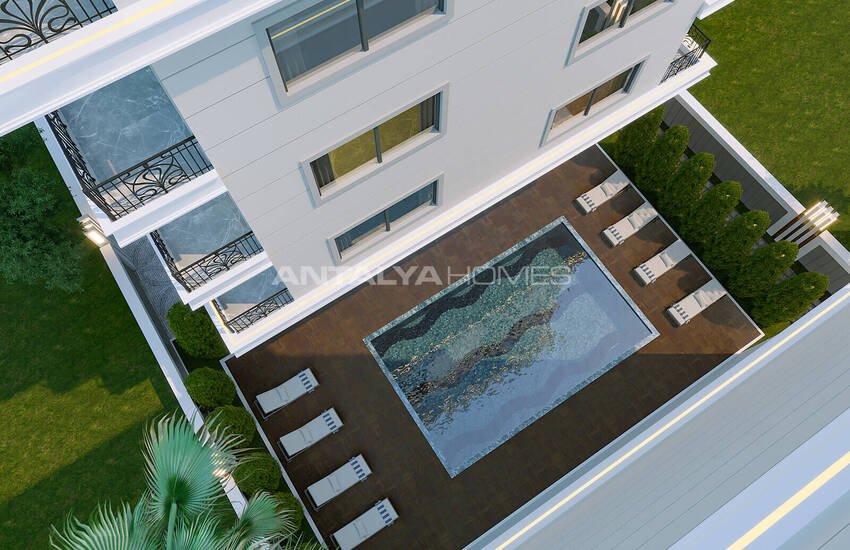 Alanya'da Sosyal Olanaklara Yakın Satılık Daireler 1