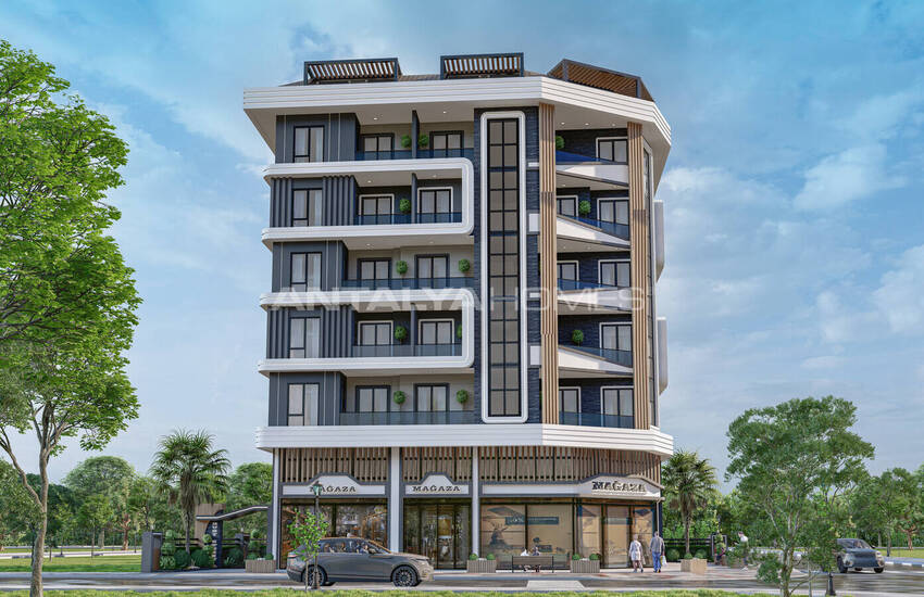 Stylish Apartments in a Complex Near the Sea in Alanya Mahmutlar 1