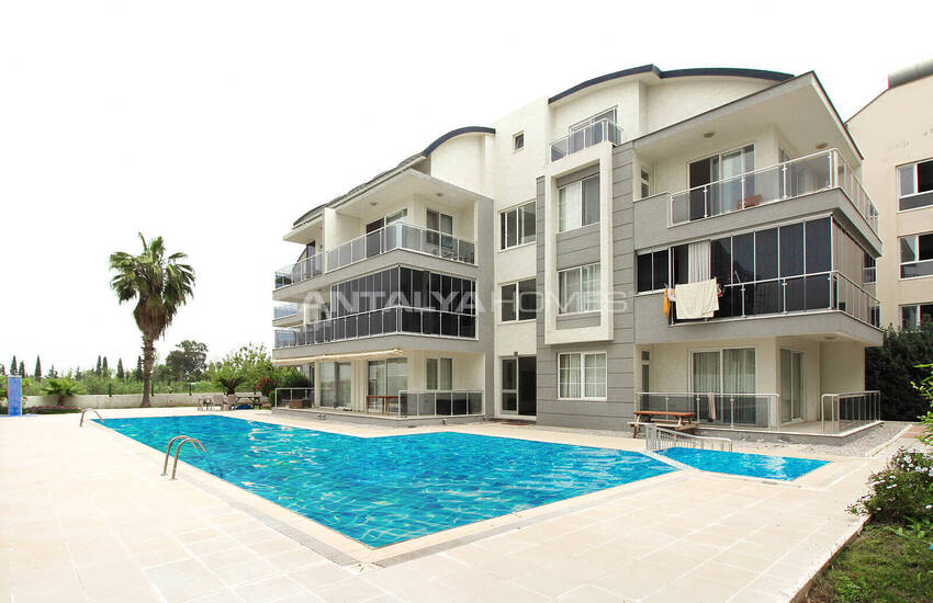 1-slaapkamer Appartement In Een Complex Met Zwembad In Belek Antalya 3