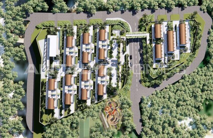 Appartements En Complexe Avec Piscine Et Parking À Alanya Tepe 1