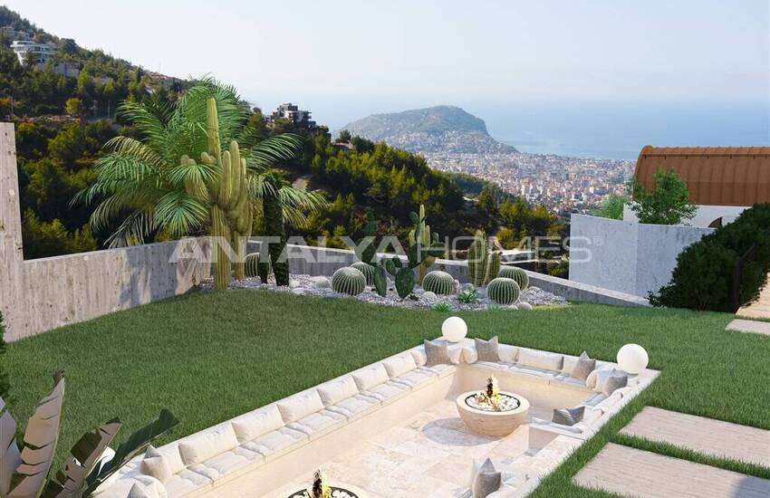 Appartements En Complexe Avec Piscine Et Parking À Alanya Tepe 10