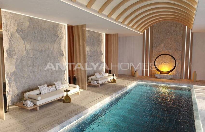 Appartements En Complexe Avec Piscine Et Parking À Alanya Tepe 15