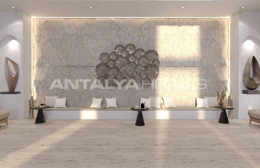 Appartements En Complexe Avec Piscine Et Parking À Alanya Tepe 17