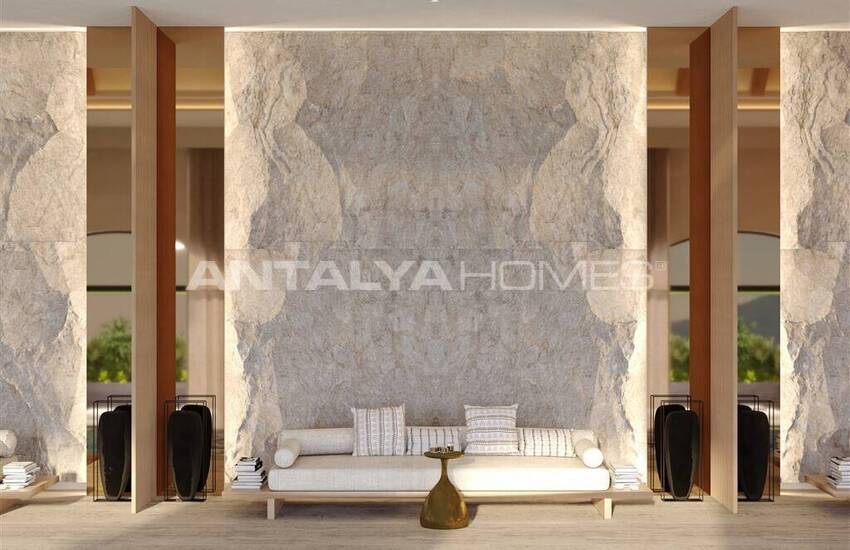 Appartements En Complexe Avec Piscine Et Parking À Alanya Tepe 19