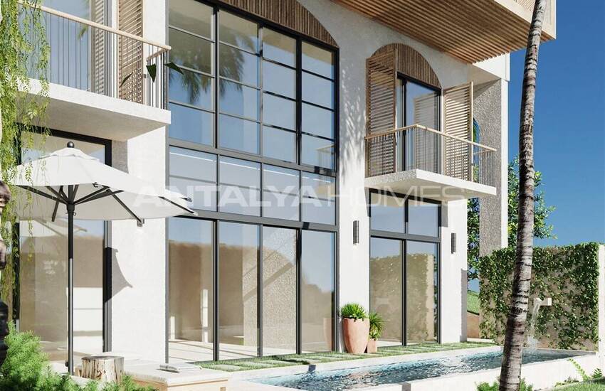 Appartements En Complexe Avec Piscine Et Parking À Alanya Tepe 4