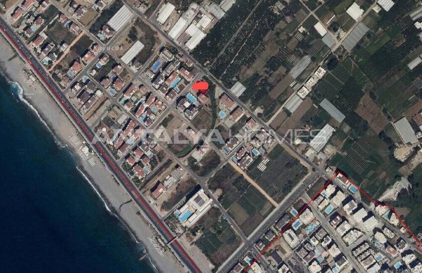 Участок С Возможностью Строительства Рядом С Морем В Алании Кестель 2