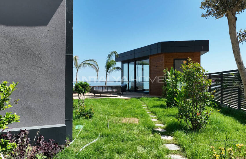 Panoramic Sea View Smart Villas in Alanya Tepe 8