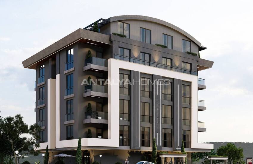 Furnished Apartments in a Complex with Pool in Konyaaltı Antalya 2