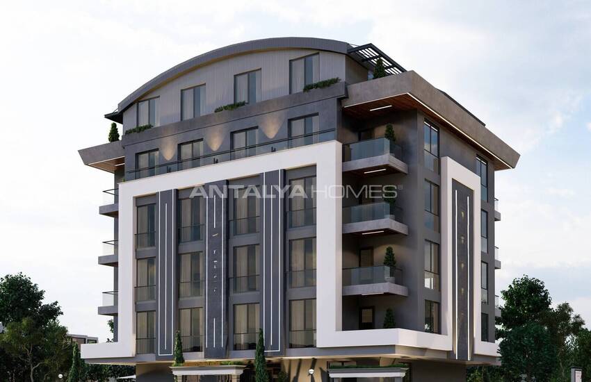 Furnished Apartments in a Complex with Pool in Konyaaltı Antalya 1