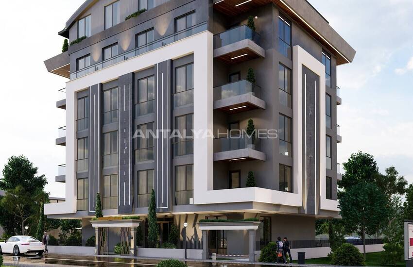 Furnished Apartments in a Complex with Pool in Konyaaltı Antalya 3