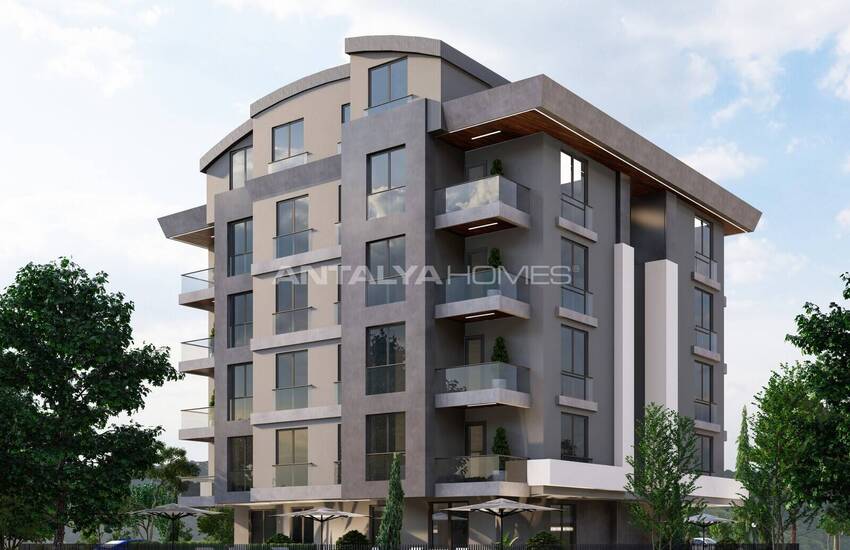 Furnished Apartments in a Complex with Pool in Konyaaltı Antalya 6