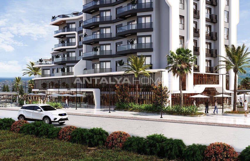 Snygga Fastigheter I Ett Komplex Med Pool I Kepez Antalya 10