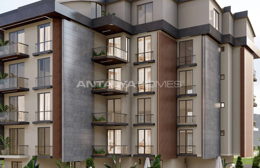 Mountain-view Flats in a Complex with Pool in Konyaalti Antalya 1