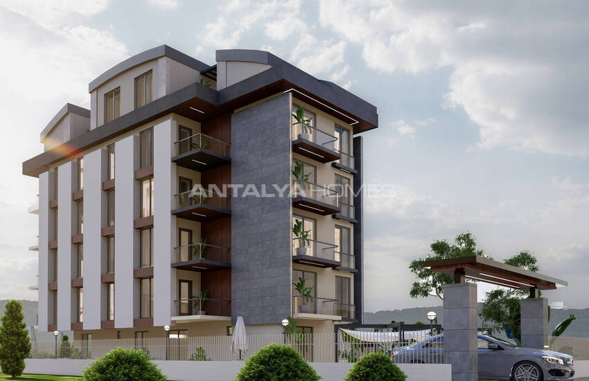 Mountain-view Flats in a Complex with Pool in Konyaalti Antalya 6