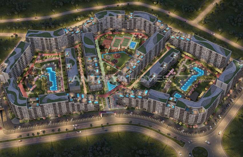 آپارتمان های سرمایه گذاری در یک پروژه جامع در آنتالیا آلتینتاس 13