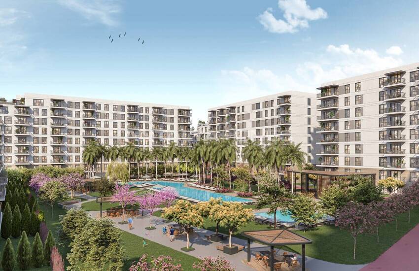 آپارتمان های سرمایه گذاری در یک پروژه جامع در آنتالیا آلتینتاس 23