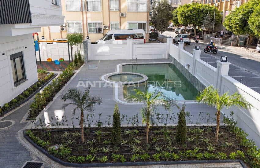 شقق في مجمع به حمام سباحة في وسط ألانيا 3