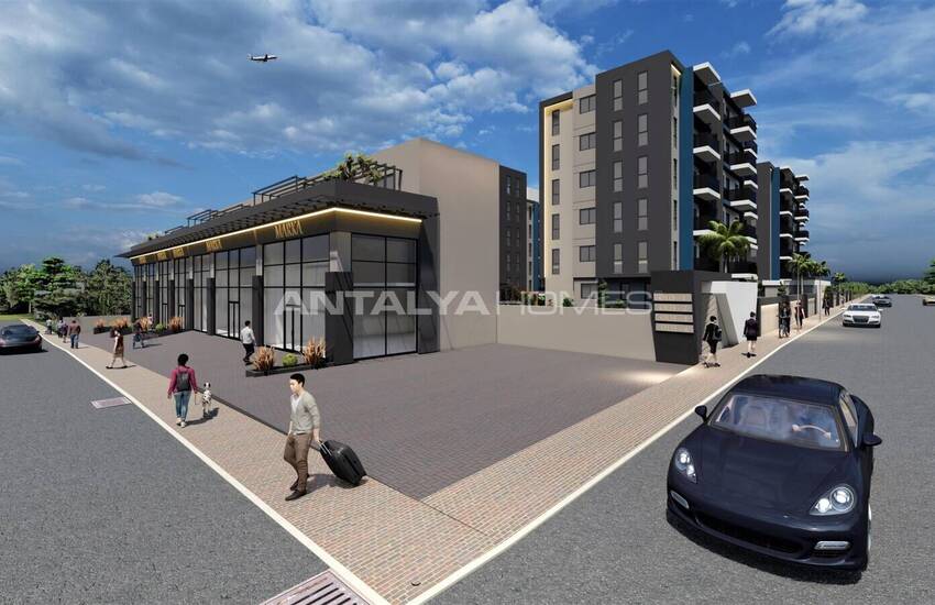 شقق أنيقة في أنطاليا مع مسبح ومواقف سيارات داخلية 8