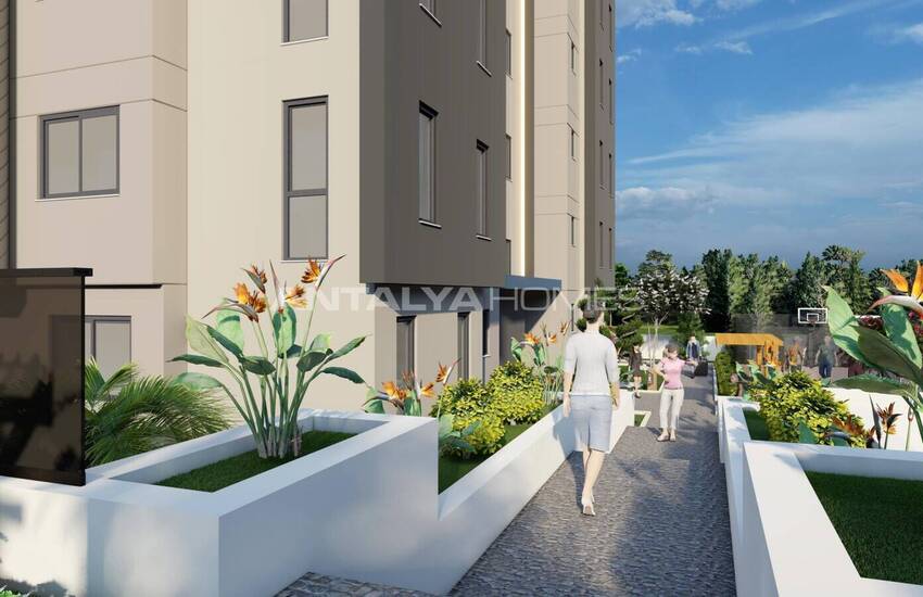 شقق أنيقة في أنطاليا مع مسبح ومواقف سيارات داخلية 11
