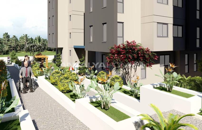 شقق أنيقة في أنطاليا مع مسبح ومواقف سيارات داخلية 13