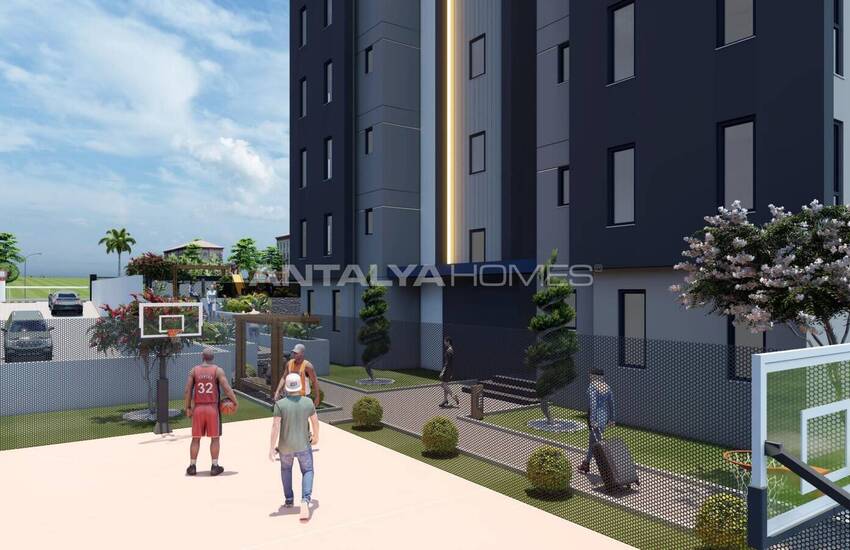 شقق أنيقة في أنطاليا مع مسبح ومواقف سيارات داخلية 9