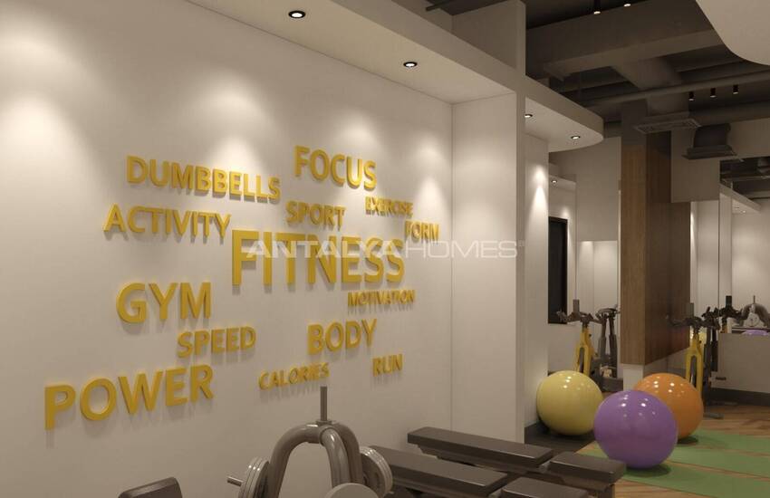 شقق أنيقة في أنطاليا مع مسبح ومواقف سيارات داخلية 19