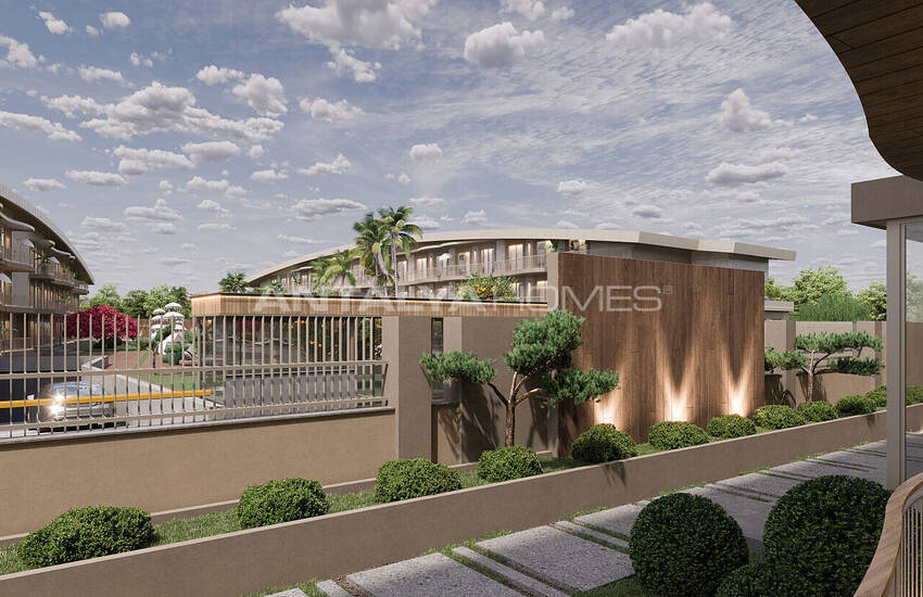Duplex 3-slaapkamer Appartement Kundu Kanyon Nabij Strand In Antalya 4