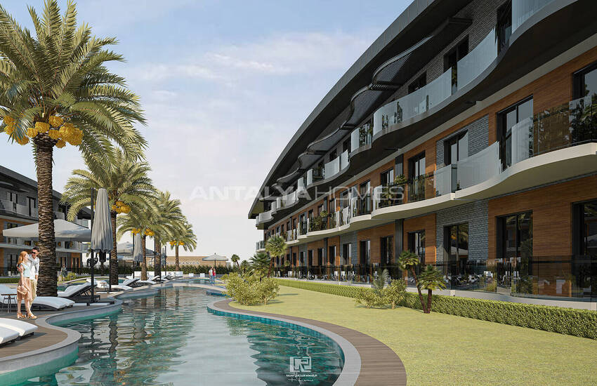 Duplex 3-sovrumslägenhet I Kundu Kanyon Nära Stranden I Antalya 10