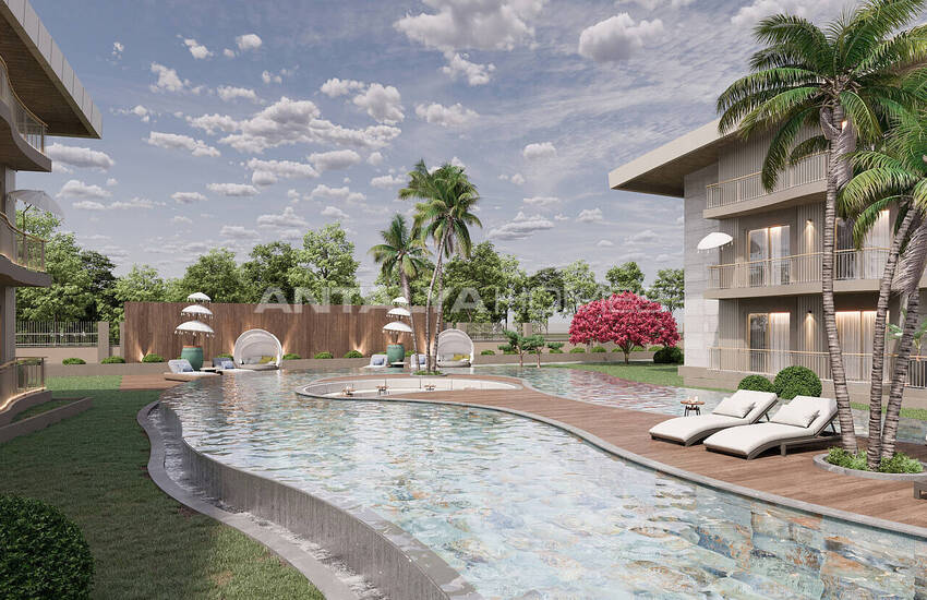 Duplex 3-sovrumslägenhet I Kundu Kanyon Nära Stranden I Antalya 6