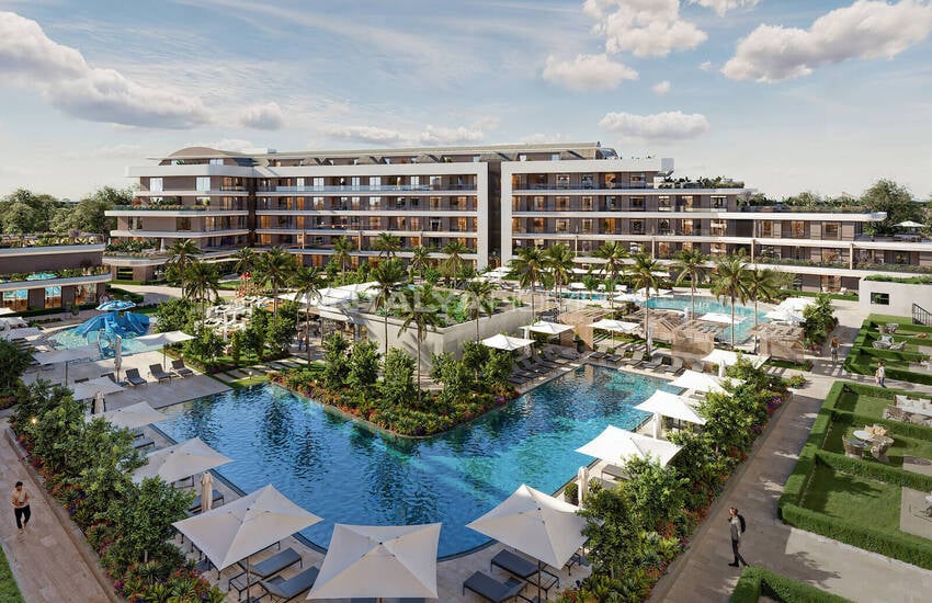 Appartementen In Een Complex Nabij Het Strand In Antalya Kunu 1