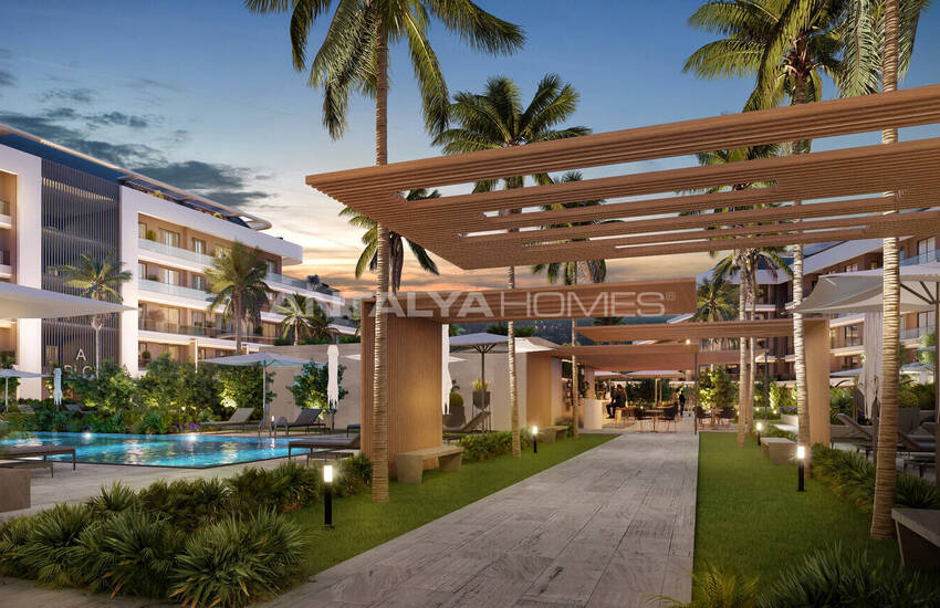 Appartements Dans Un Complexe Près De La Plage À Antalya Kunu 13