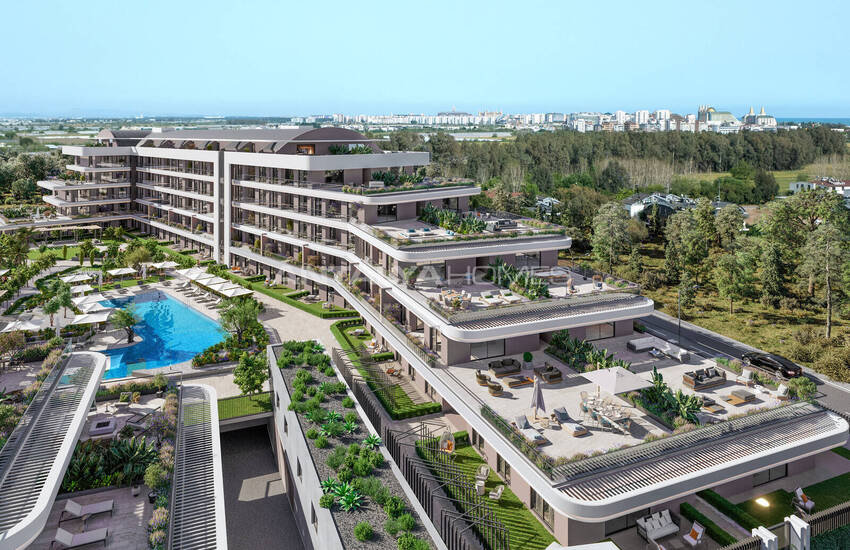 Appartements Dans Un Complexe Près De La Plage À Antalya Kunu 5