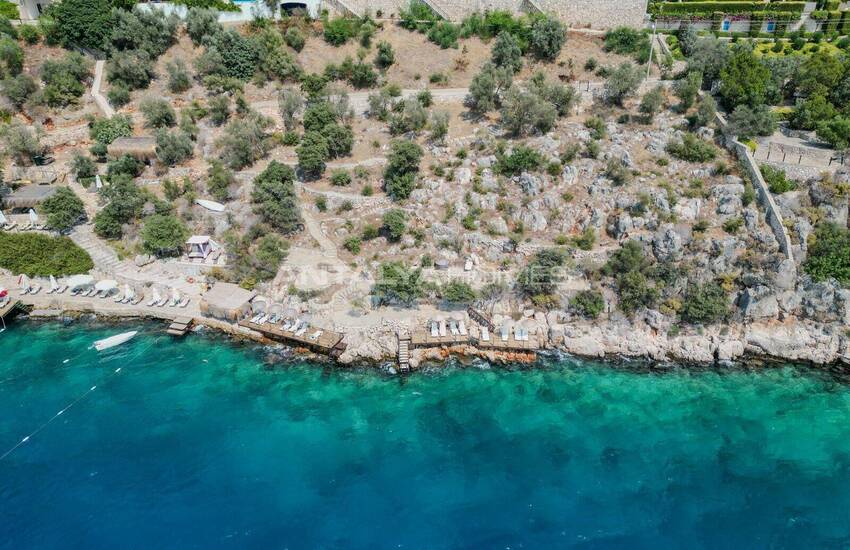 Freistehendes Haus Mit Meerblick Und Privatstrand In Kalkan Antalya 2