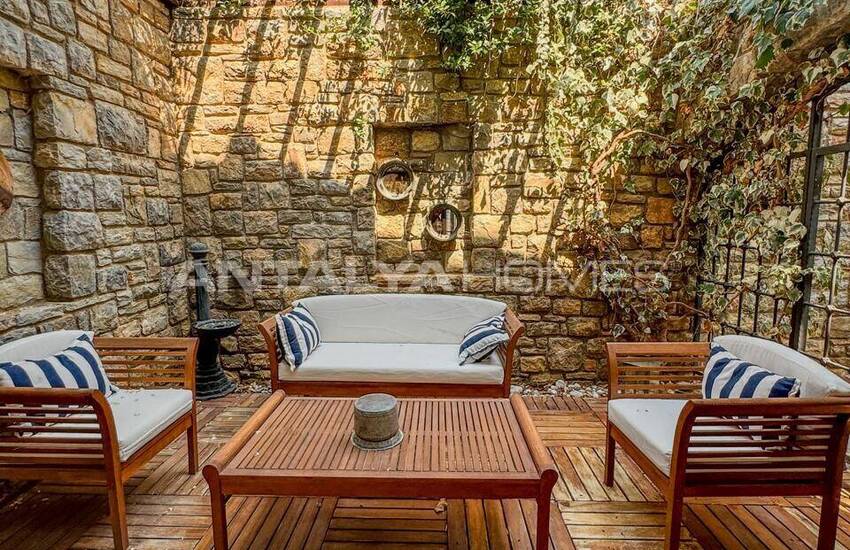 Freistehendes Haus Mit Meerblick Und Privatstrand In Kalkan Antalya 13