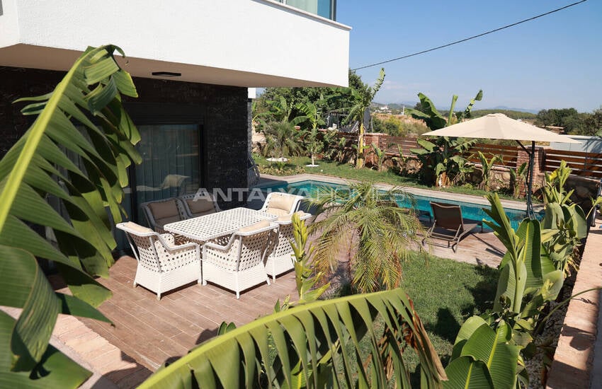 Maisons Prêtes À Aménager Avec Piscine Et Jardin À Alanya Incekum 6