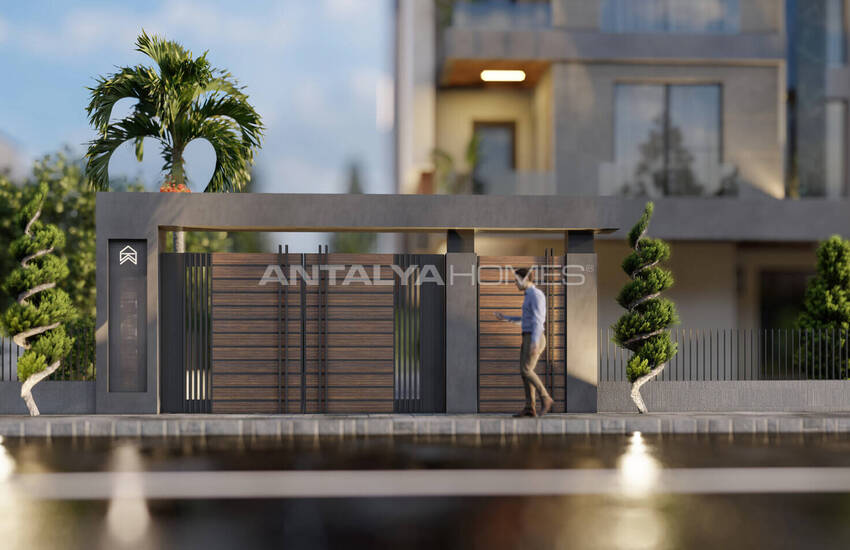 Antalya Konyaaltı'nda Plaja Yakın Havuzlu Otoparklı Sitede Daireler 11
