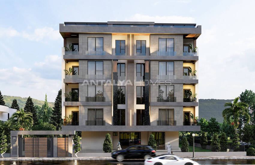 Antalya Konyaaltı'nda Plaja Yakın Havuzlu Otoparklı Sitede Daireler 8