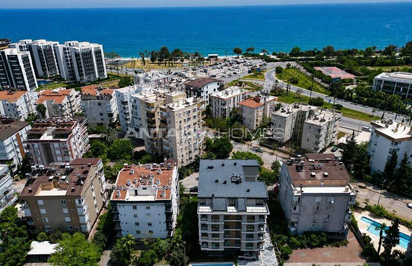 Appartements En Complexe Avec Piscine Et Parking À Antalya Konyalti 1