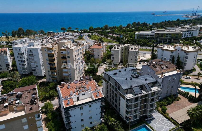 Appartements En Complexe Avec Piscine Et Parking À Antalya Konyalti 2