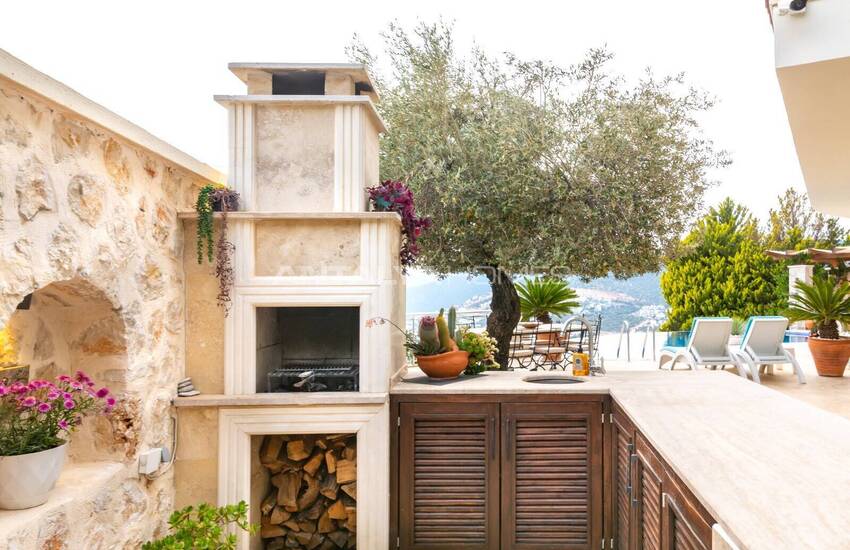 4-bedroom Sea-view House with Pool in Antalya Kalkan 21