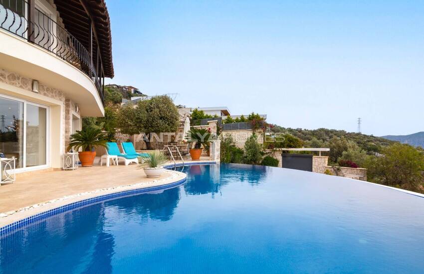 4-bedroom Sea-view House with Pool in Antalya Kalkan 3