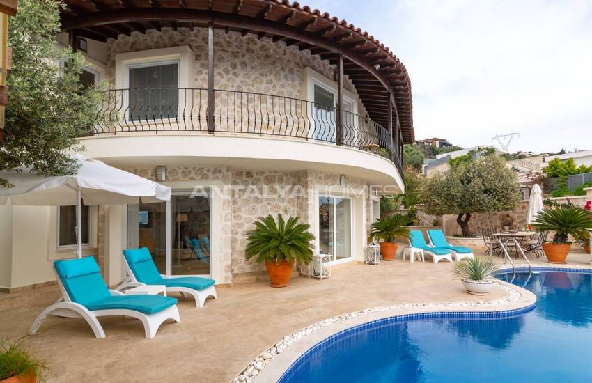 4-bedroom Sea-view House with Pool in Antalya Kalkan 2