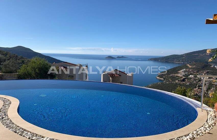 4-bedroom Sea-view House with Pool in Antalya Kalkan 7