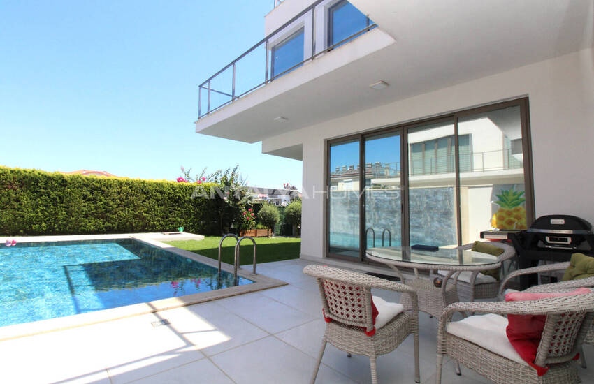 Maison Individuelle Avec Piscine Près De Golf À Belek Antalya 8